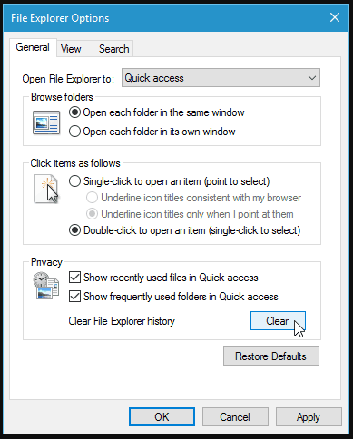 Windows 10 File Explorer Crashing Potential Fix