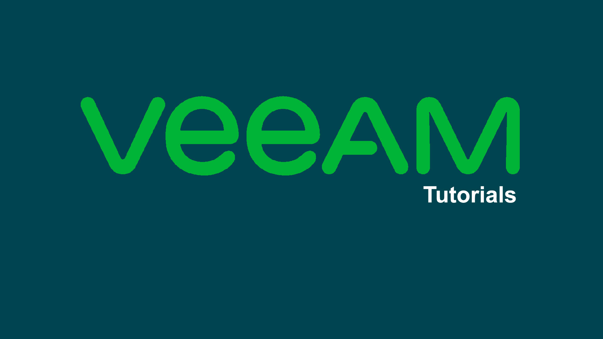 How to Configure Veeam Backup and Replication