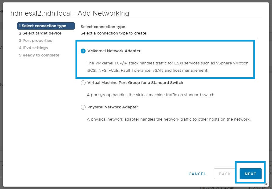 How To Configure VMware VMotion On VSphere 6.7