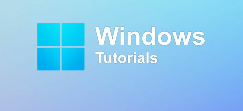 Windows Tutorials