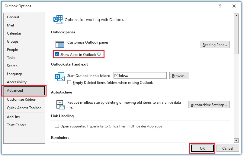 How To Revert Microsoft Outlook Navigation Bar To The Bottom