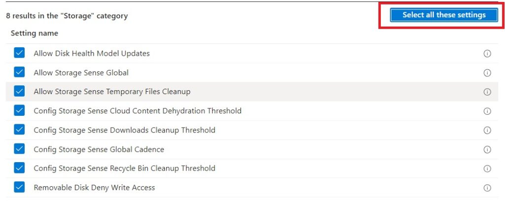 How to Configure Microsoft 365 EndPoint Manager Storage Sense 008