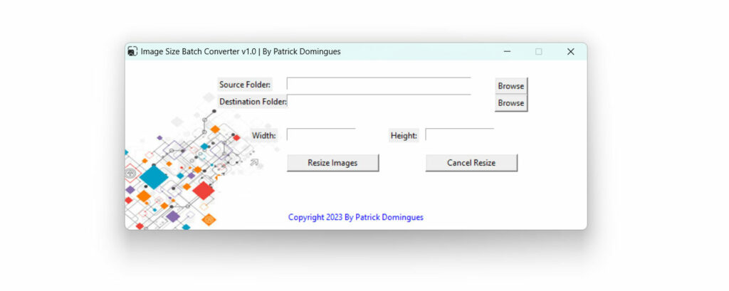 Image Size Batch Converter Software